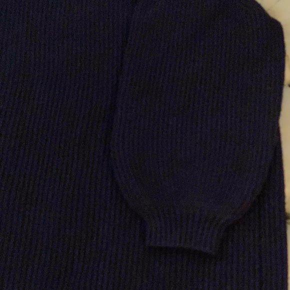 Michael Kors Sweater Coat Cardigan Oversized Medium Black NWT Retail $195 - Picture 8 of 11